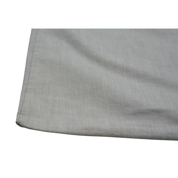 Restoration Hardware Italian 500TC Gray Sateen Chambray Euro Shams Set of 3 Luxe - Picture 3 of 7